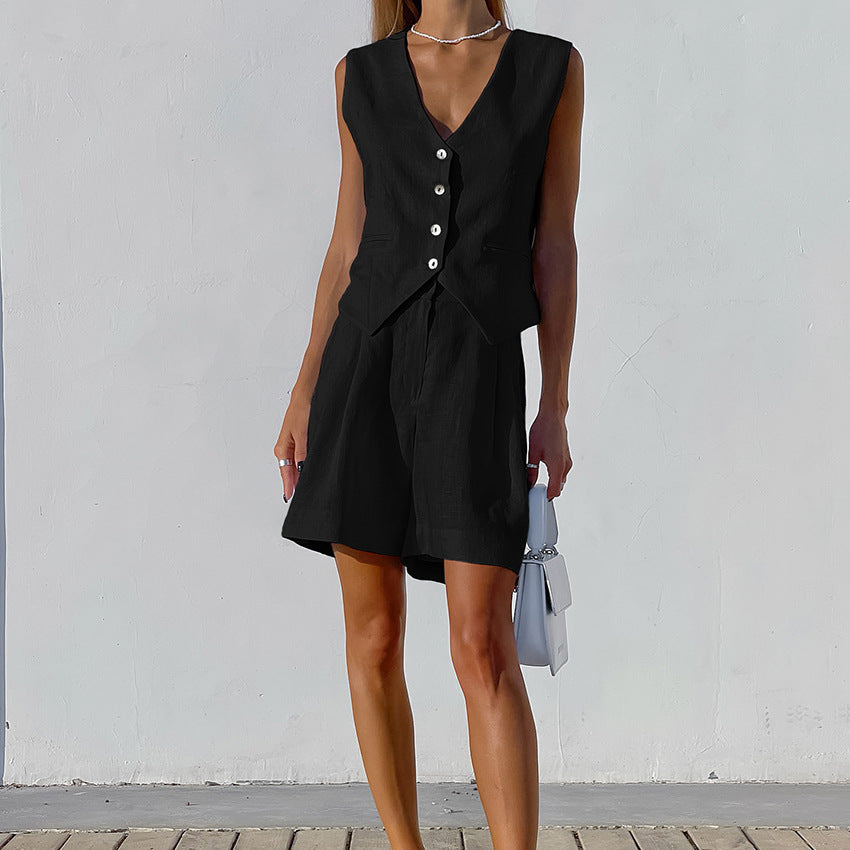 Retro-Weste | Two Pieces Set