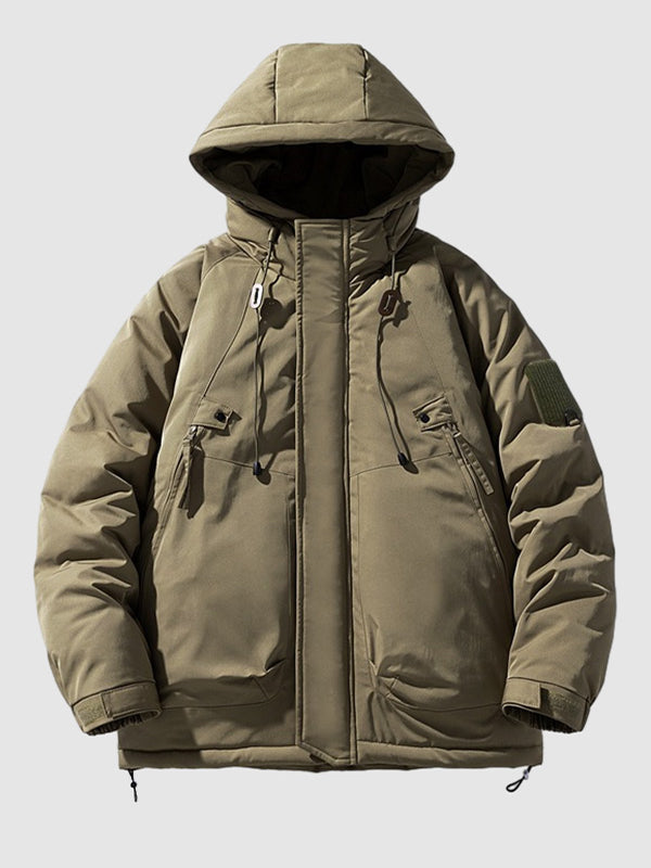 Men's Waterproof and Windproof Hooded Jacket