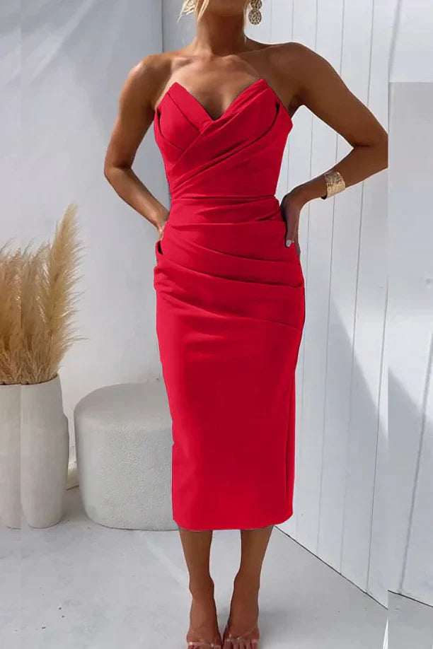 Elixir | Elegant Bustier Dress