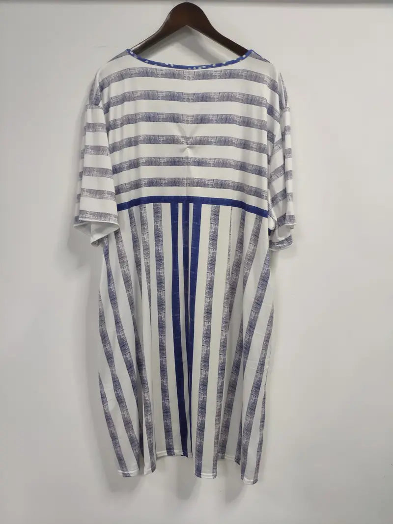 Cascade | Casual striped dress