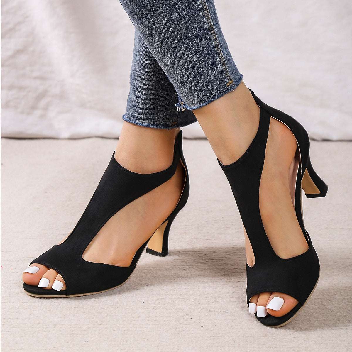 Brisse | Sandalen mit 4cm Absatz