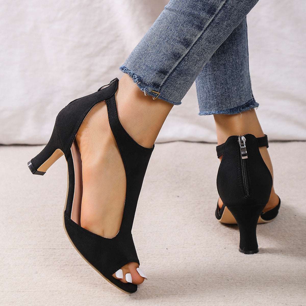 Brisse | Sandalen mit 4cm Absatz