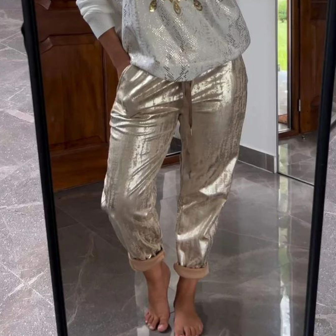 Goldy | 2-teiliges Set Bluse und Hose