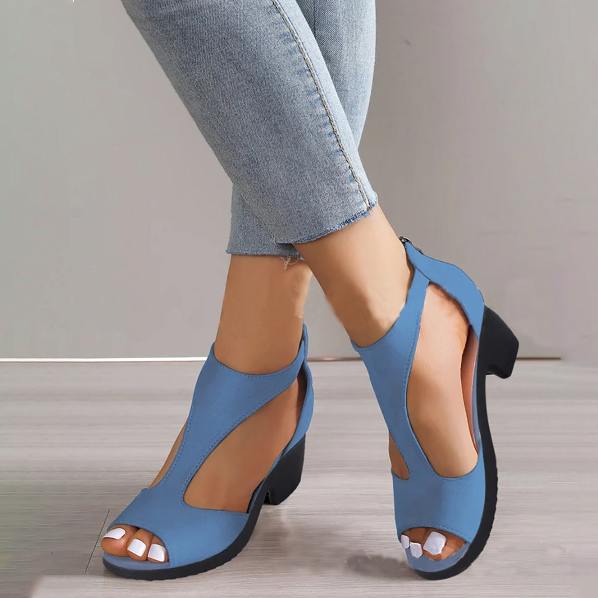 Brisse | Sandalen mit 4cm Absatz