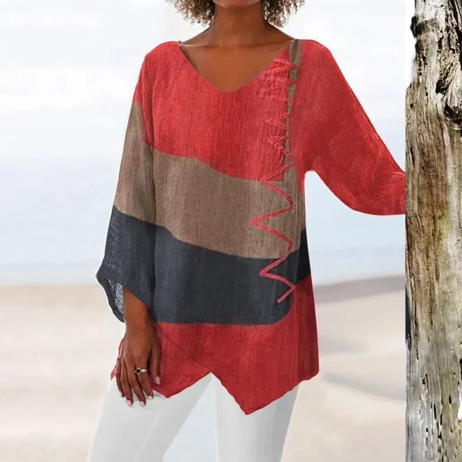 Margareth | Feine handgefertigte Bluse