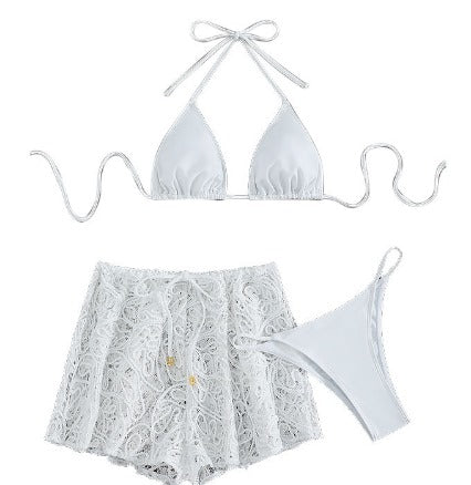 Athena | Bikini mit Spitzenshorts