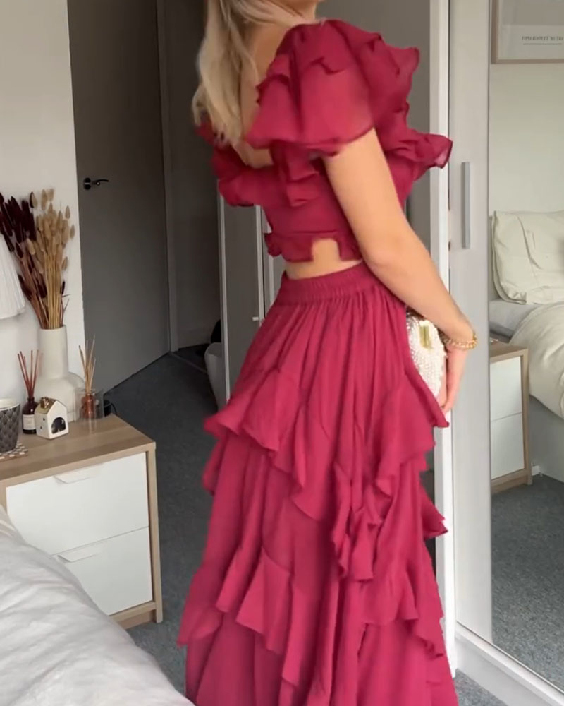 Tempest | Rückenfreies Dress mit quadratischem Ausschnitt