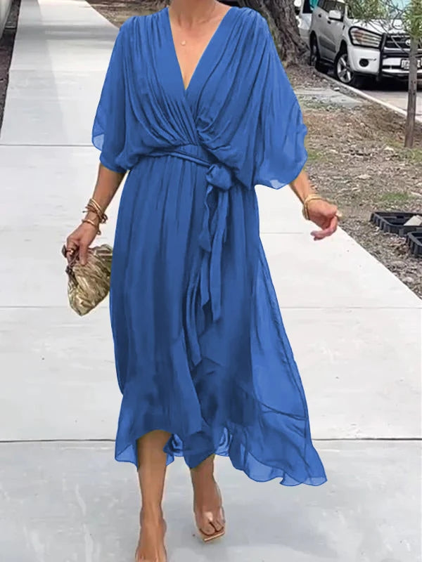 Velvety | Kaftan mit V-Ausschnitt