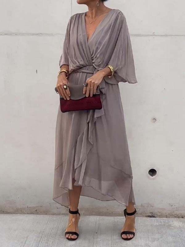 Velvety | Kaftan mit V-Ausschnitt