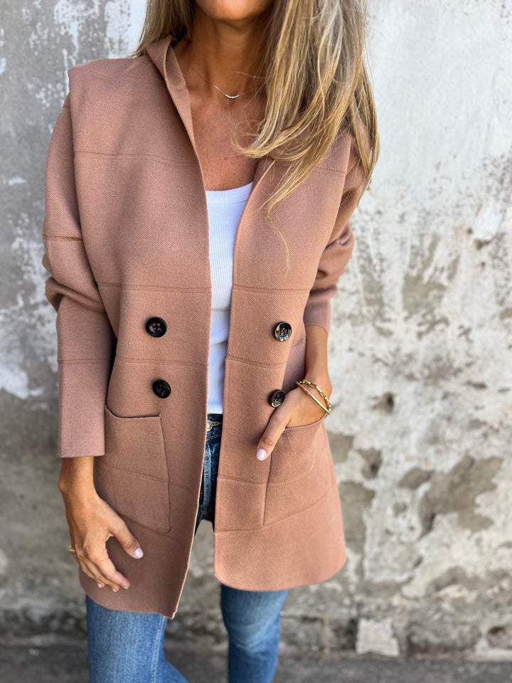 Nova | Lockerer Knopfverschluss-Cardigan