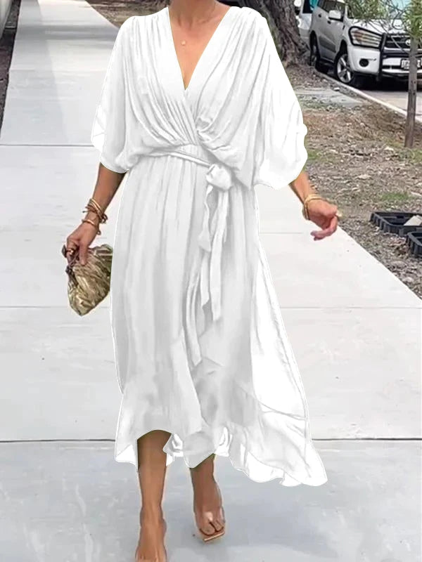 Velvety | Kaftan mit V-Ausschnitt