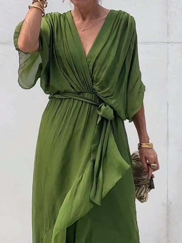 Velvety | Kaftan mit V-Ausschnitt
