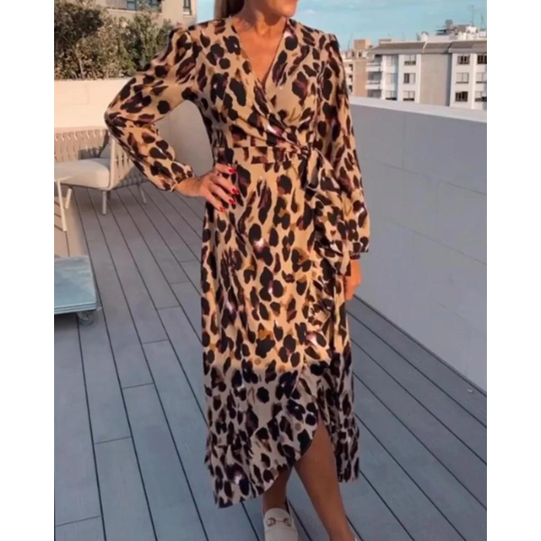 Alexis | Dress mit V-Ausschnitt