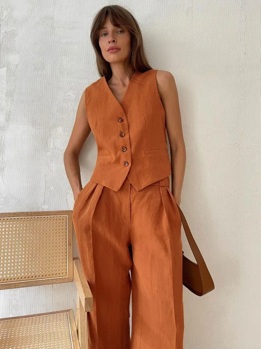 Polly | Baumwollwesten und -hosen