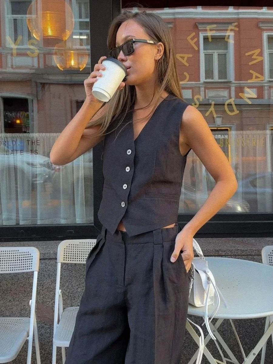 Polly | Baumwollwesten und -hosen