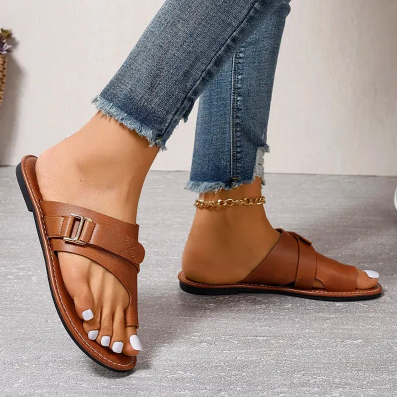 Lucy | Orthopädische Luxussandalen aus Leder