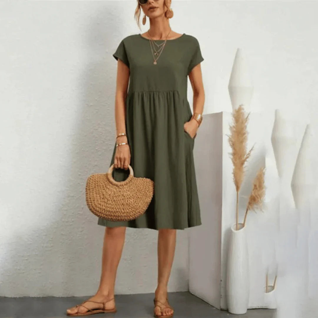 Lara | summer dress aus Baumwolle